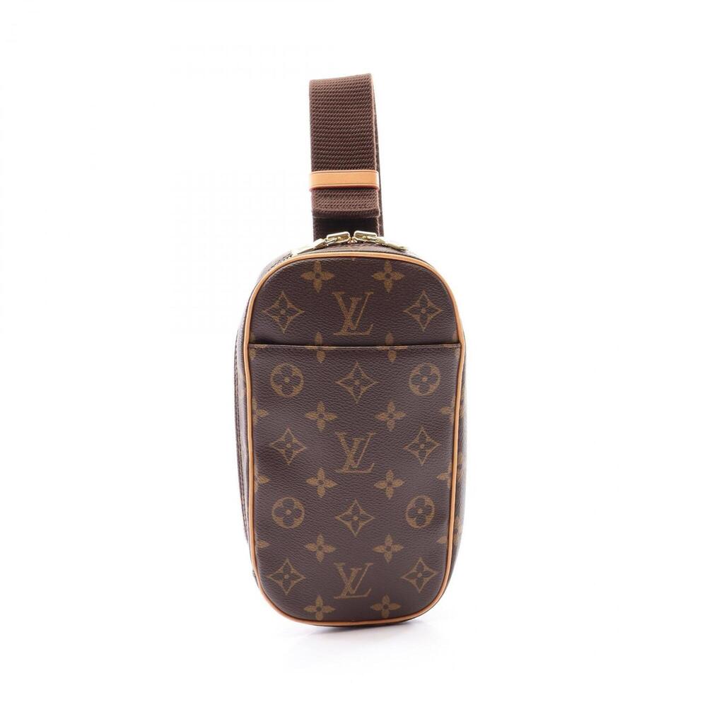 Louis Vuitton Pochette Gange Waist Bag, Body Handbag, Coated Canvas, Leather,...